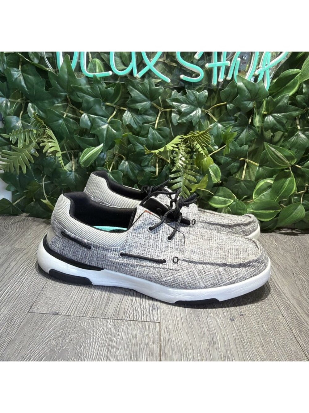Orthocomfoot Men’s Orthopedic Boat Summer Beach Gray  Shoes Size 47